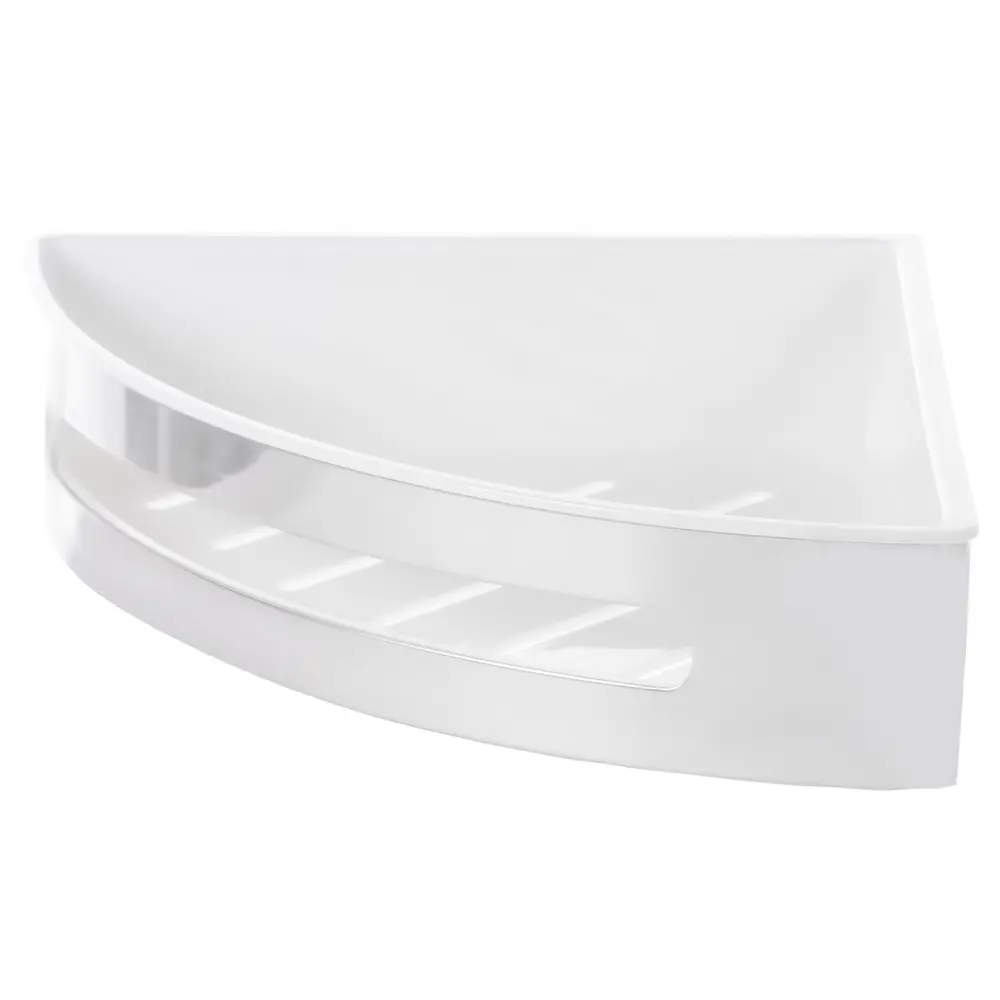 Полка для ванной комнаты угловая 20.6х20.6х6 см BRISSEN Без серии STLM-2144649