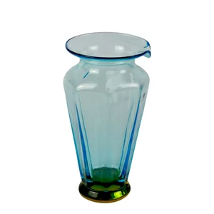 1752 ORIGINALMURANOGLASS Графин Янтарно-синий - Carlo Moretti - Муранское стекло 14 см