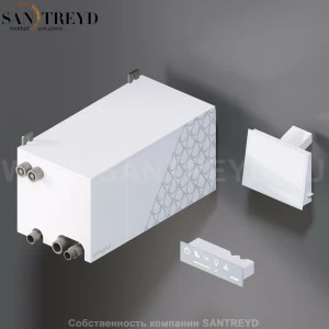 Effegibi NUVOLA SMART POWER NSP45 Встроенный парогенератор для турецкой бани, мощность - 4,5 кВт, объем - от 3,5 до 4,5 куб. м., производительность - 6,6 кг/час