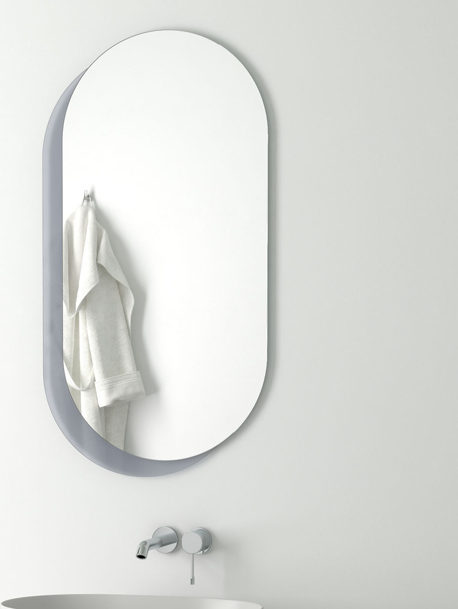 BY 0312 Зеркало на стеклянном основании EVOFORM Double - Вид №3