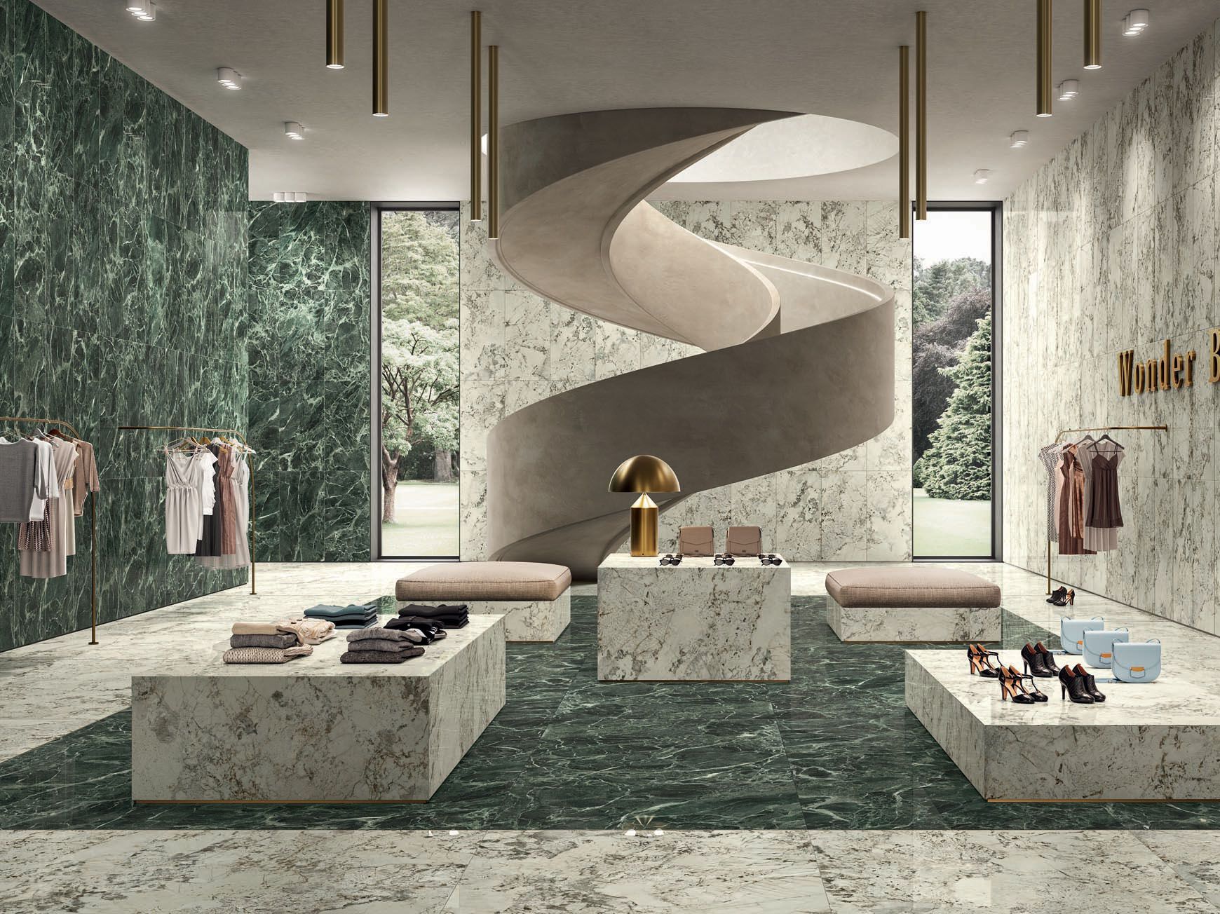 Пол / керамогранит с мраморным эффектом Ceramiche Caesar Soul Wonder ARCH-00043734