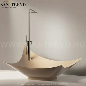 Flaminia LEGGERA Ванна свободностоящая коричневая LG210.7503