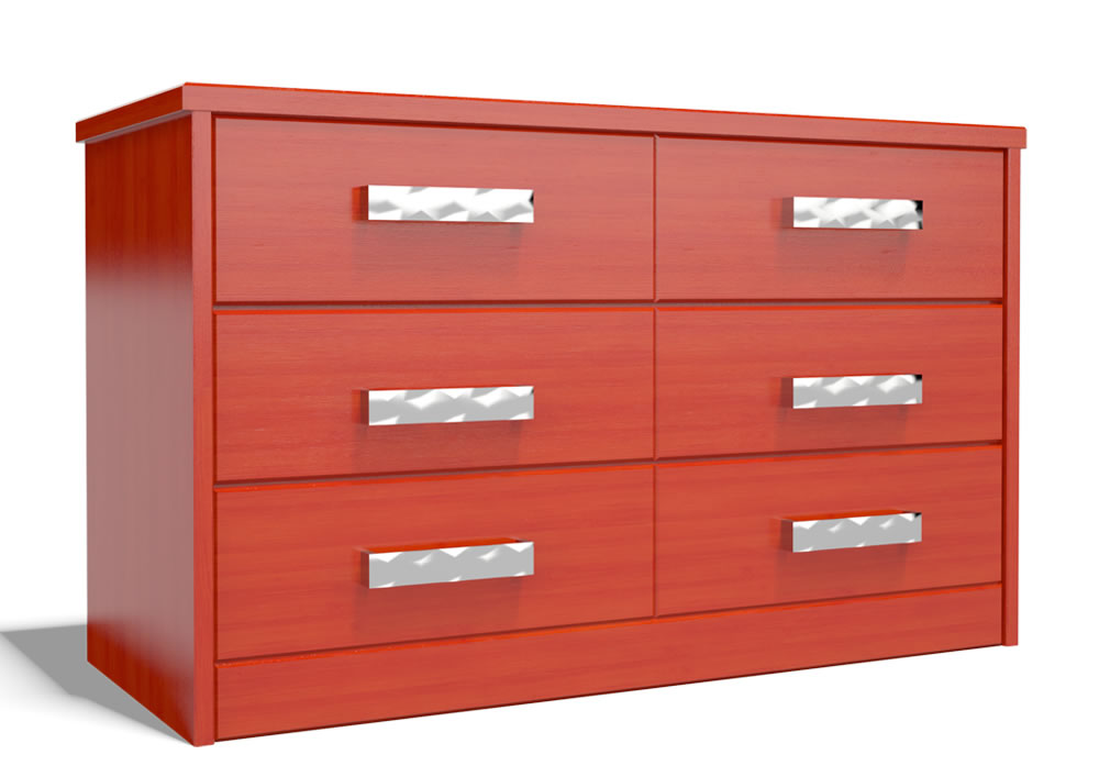 Комод для спальни с 3 ящиками беленый дуб "Парма" DREAMLINE КОМОДЫ "ПАРМА" 163248 Белый  - Вид №1