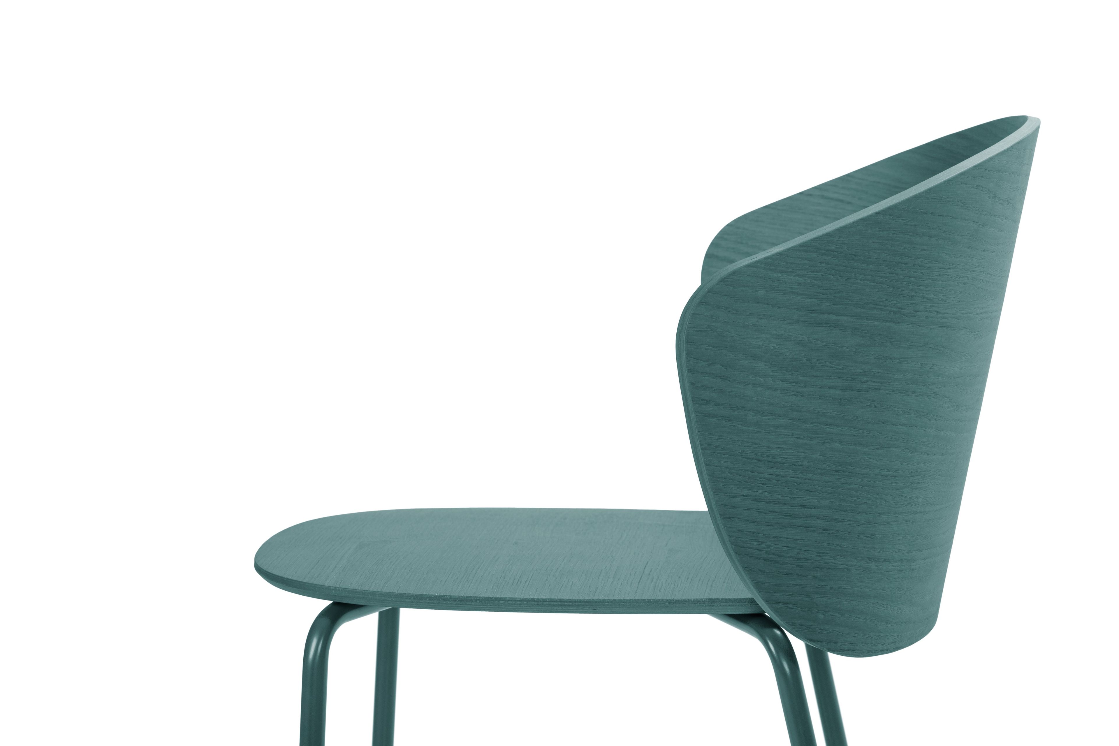 Штабелируемый стул из стали и дерева True Design Not Wood ARCH-00038208 - Вид №5