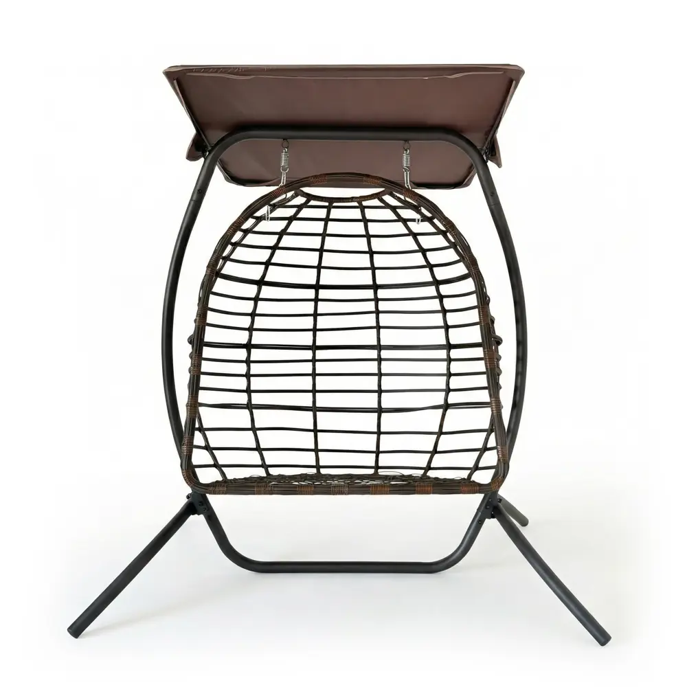 Кресло подвесное Greengard Суматра 2-х местные бежевый/коричневый STLM-2172204 - Вид №4