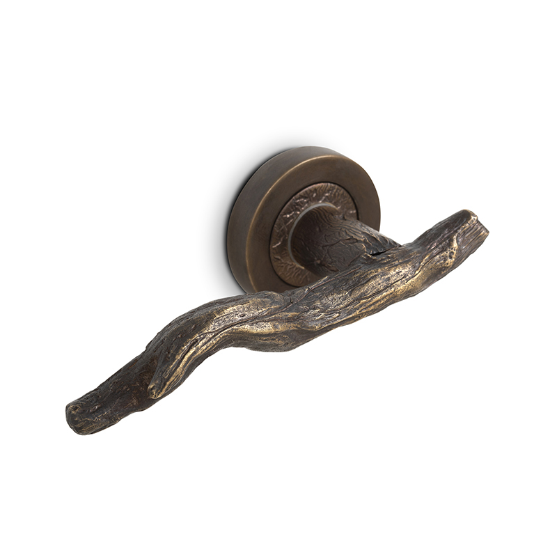EA1065 PullCast Дверные рычаги LIMB Состаренная латунь  - Вид №1