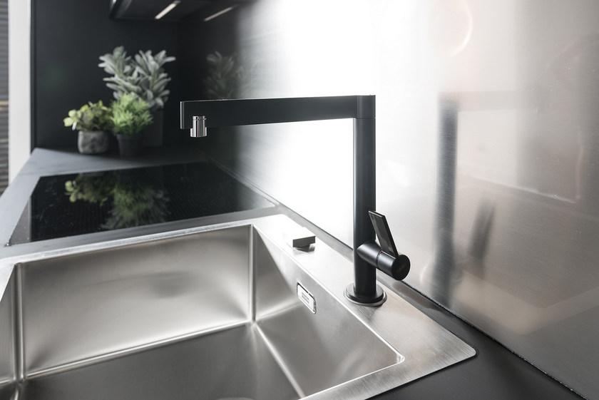 Floritelli Cucine Скрытая кухня из fenix-ntm® Ghost system sun-id-1375123 - Вид №6