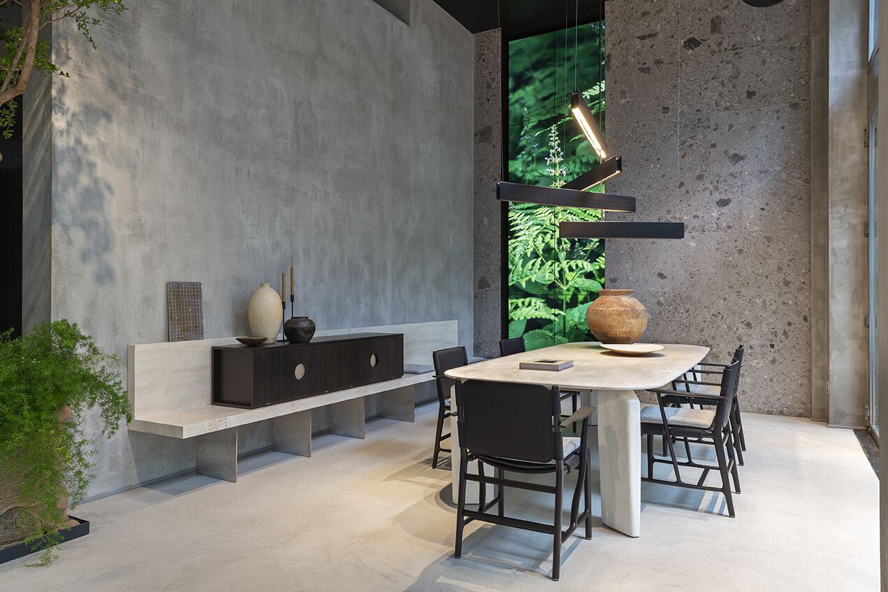 Садовое кресло из красного дерева и кожи с подлокотниками Exteta Levante ARCH-00082375 - Вид №17