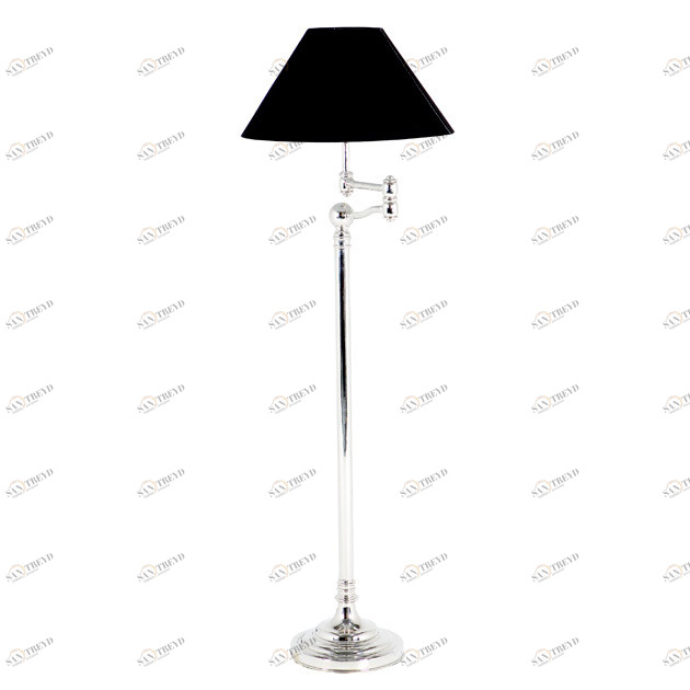 Напольная лампа Regis от Eichholtz Прозрачный 104416 EICHHOLTZ  060021 Хром;черный 