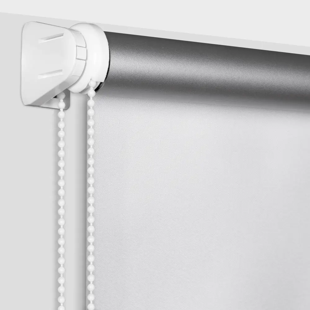 Штора рулонная блэкаут Silver 60x175 см белая GARDEN BLACKOUT Silver STLM-2004985 - Вид №1