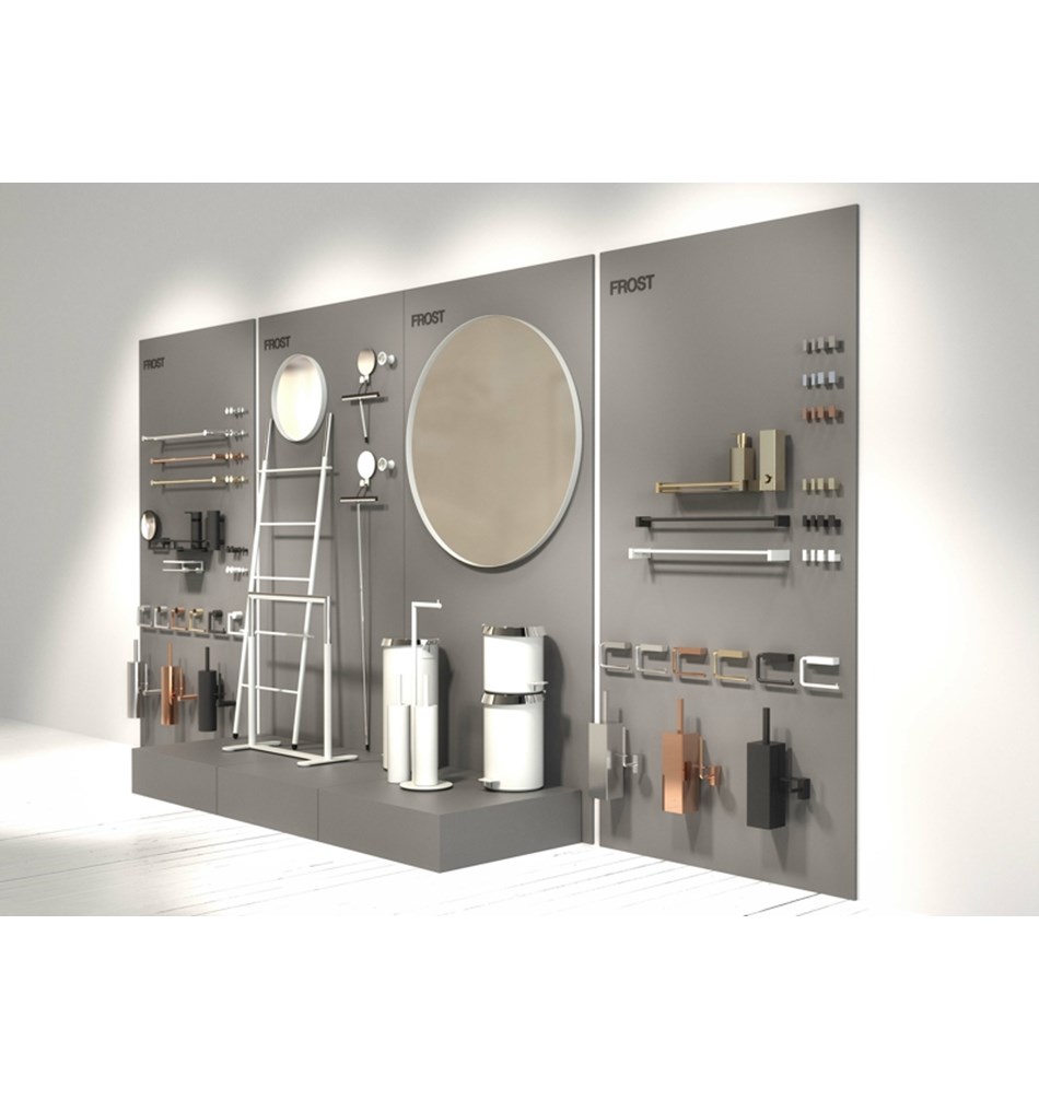 FROST Стол / вешалка для полотенец 6006 » белый / полированный Сталь / нержавеющая сталь Белый / полированный U6006-W  - Вид №7