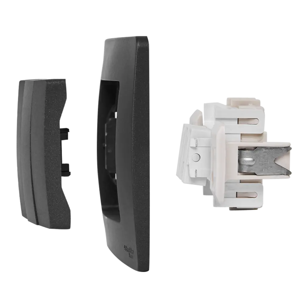 Выключатель встраиваемый Systeme Electric Blanca 3 клавиши цвет антрацит 86728924 STLM-2067507 - Вид №3