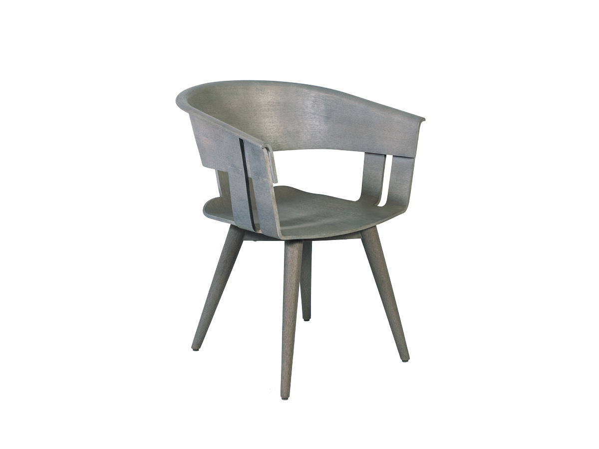 72.00.0541 Кресло Nordlicht старое серое Mbm 