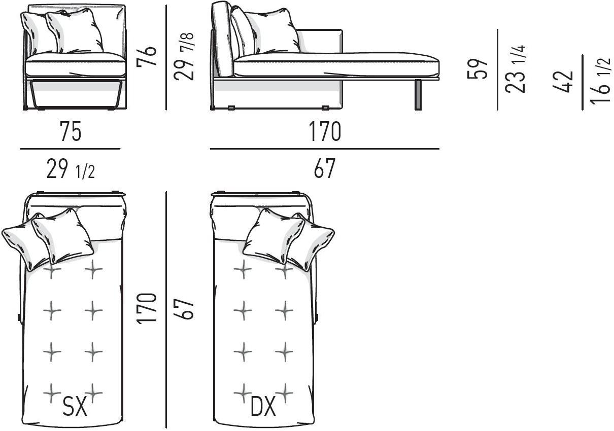 Minotti Кресло Luggage sun-id-1449621 - Вид №6