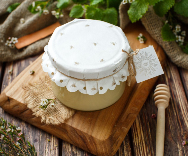 6143 Мед высокогорный_700 г. Урожай 2021 г. Вкусляндия 