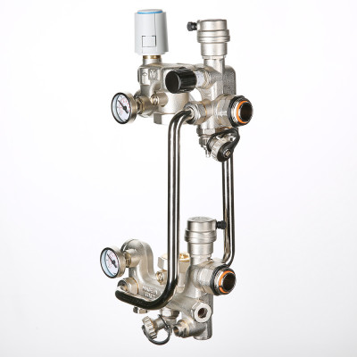 VT.COMBI.S.180M Насосно-смесительный узел для теплого пола VALTEC COMBI.S Valtec 180 мм (M)  - Вид №3