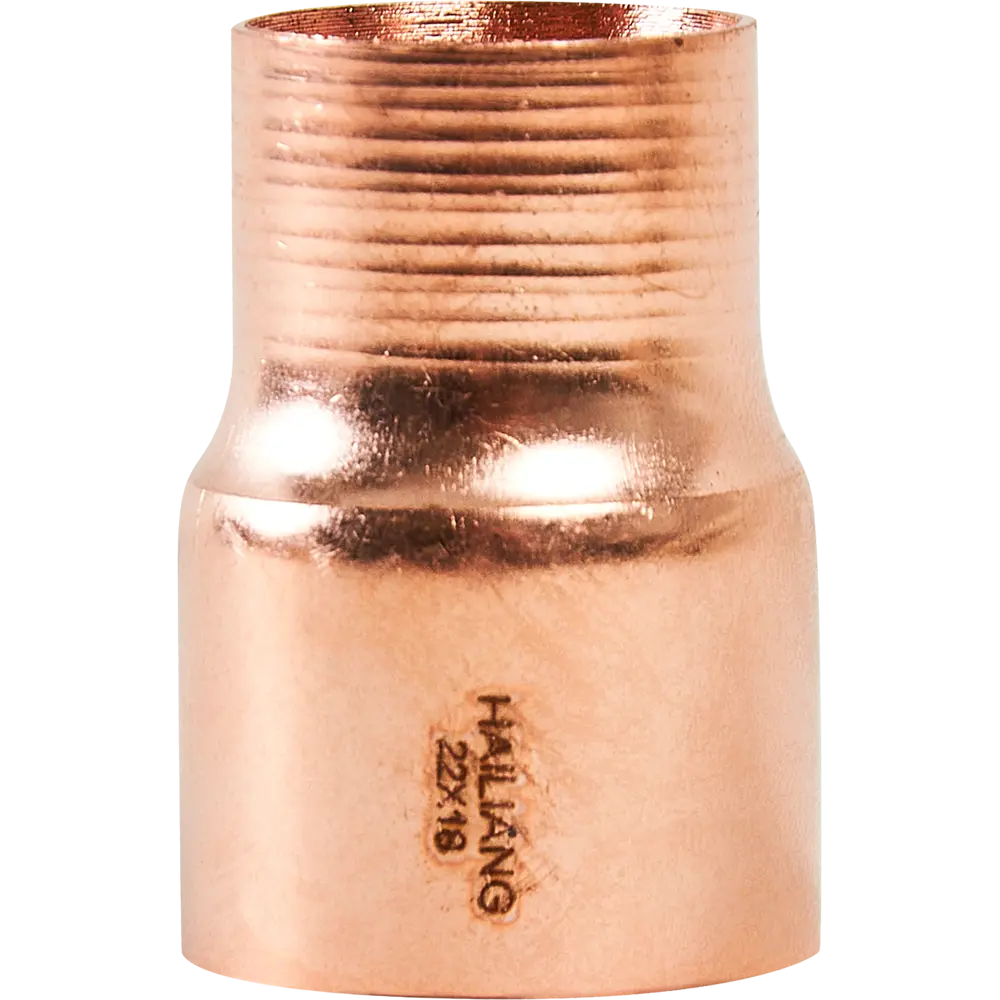 Муфта переходная двухраструбная Hailiang ø22x18 мм медь STLM-2048989 - Вид №1