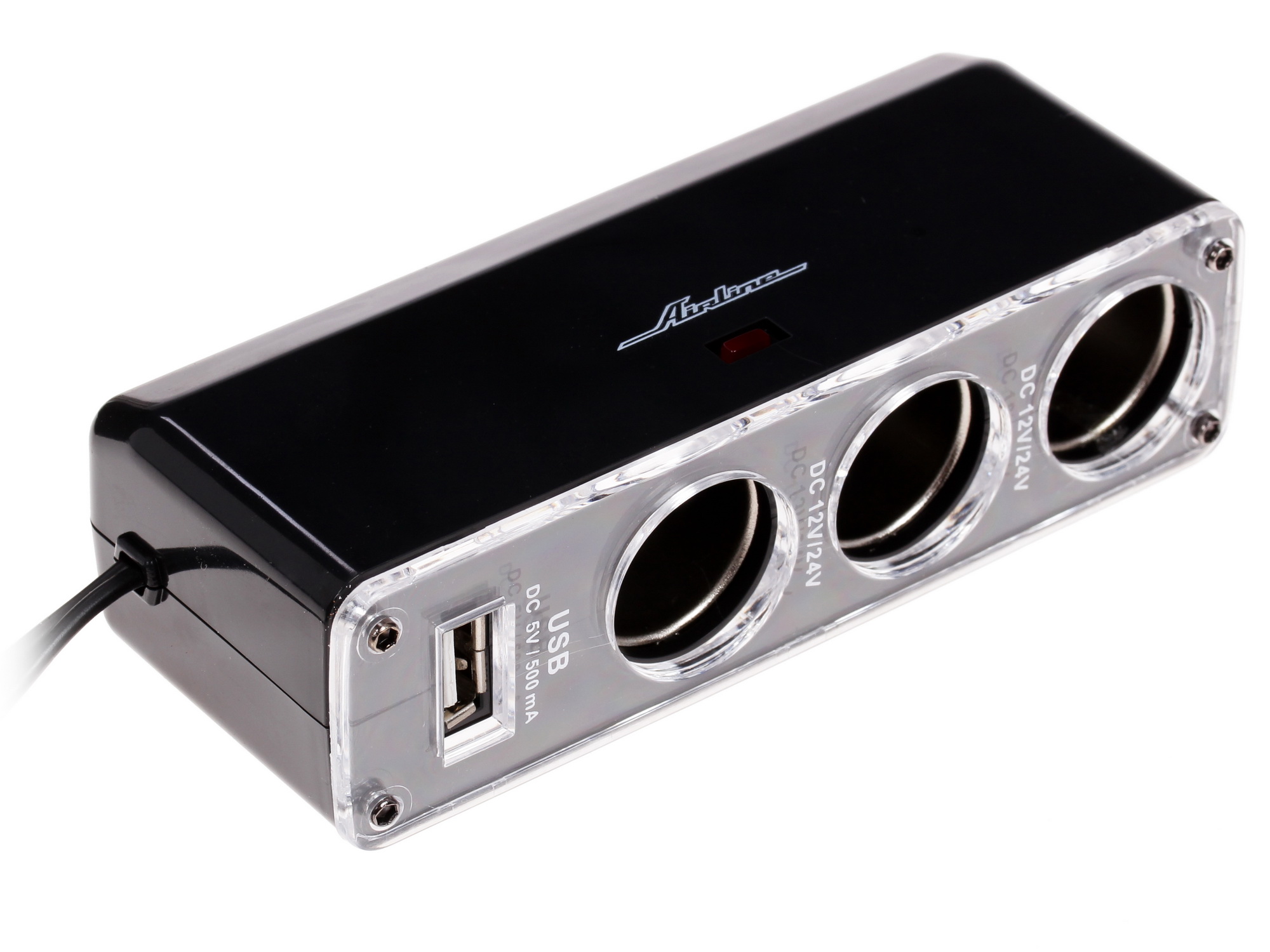 6720883 Разветвитель автоприкуривателя AIRLINE ASP-3U-07 STDN-0116003 - Вид №1