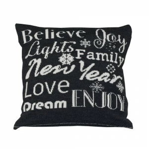 Подушка PROMISE APERO НАДПИСИ, НОВЫЙ ГОД 030113 Черный
