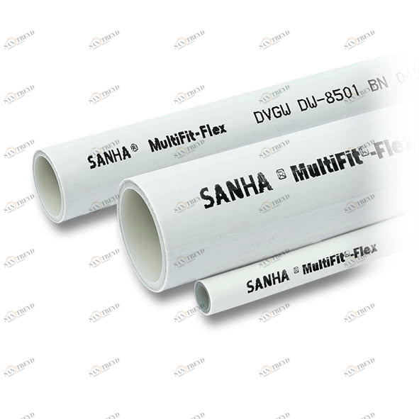 12310063 SANHA 23100 MultiFit-Flex труба в штангах по 5 м. 63 x 4,5 мм 