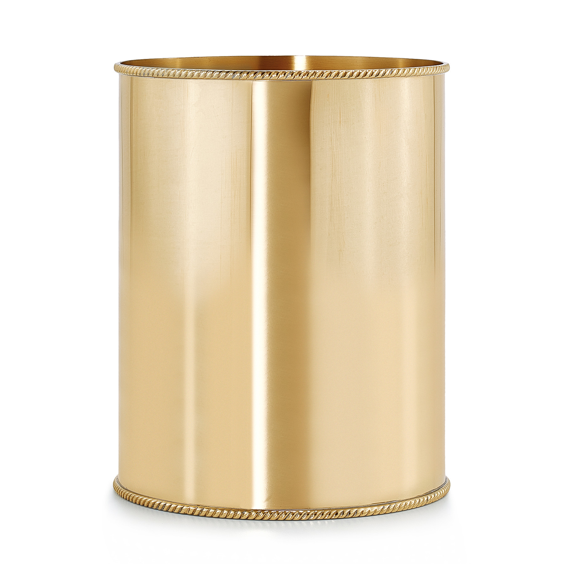 COR-BRS-WB Корзина для мусора Corda из полированной латуни Labrazel 