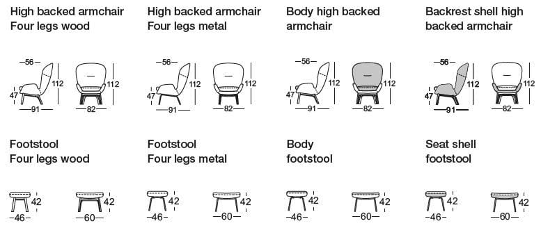 Кресло с подлокотниками Rolf Benz ROLF BENZ 594 ARCH-00028601 - Вид №3
