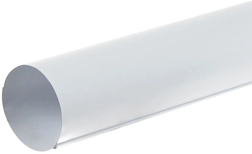 81931344 Труба водосточная 2000x90 мм цвет белый STLM-1017741
