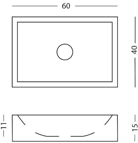 Ab21 Накладная раковина на столешницу  овальная PIMAR  - Вид №1