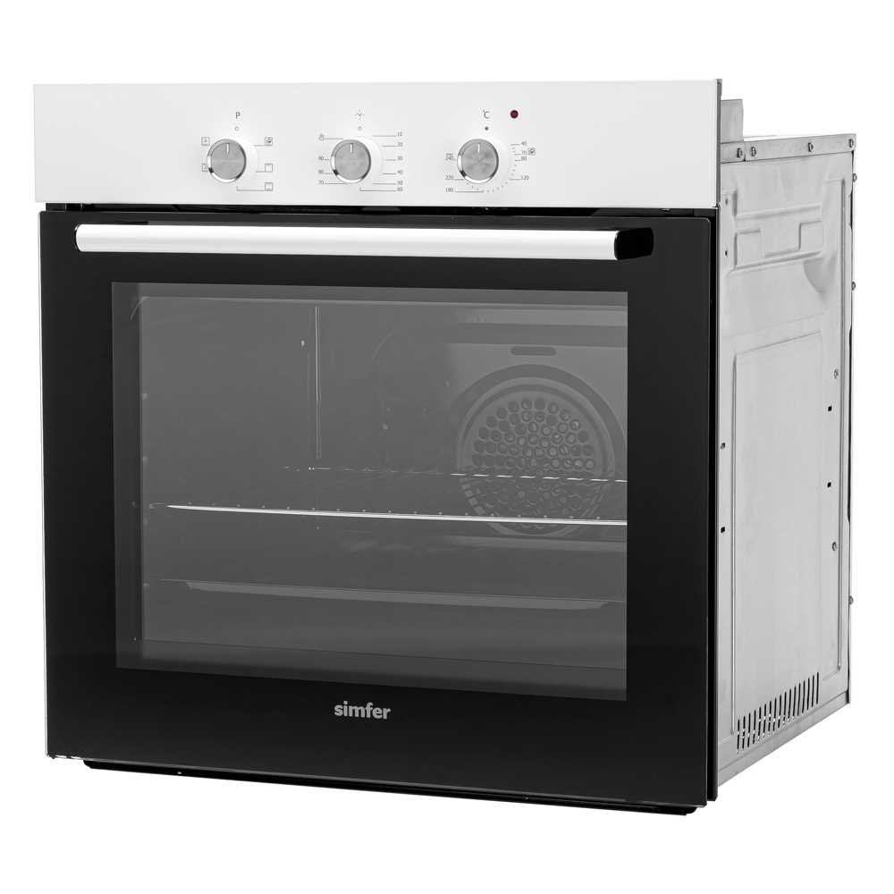 9240928 Электрический духовой шкаф Simfer B6EW16001 белый STDN-0133745 - Вид №2
