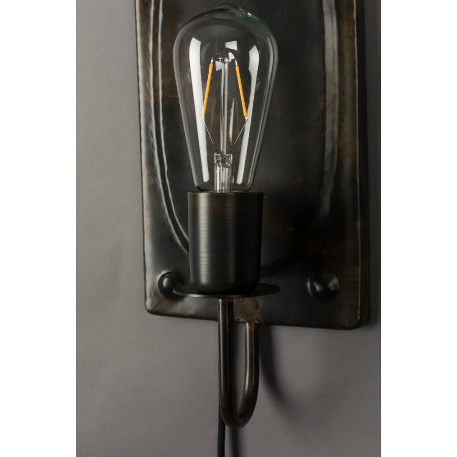 Лампа настенная Brody, коричневая Dutchbone 5400027 - Вид №4