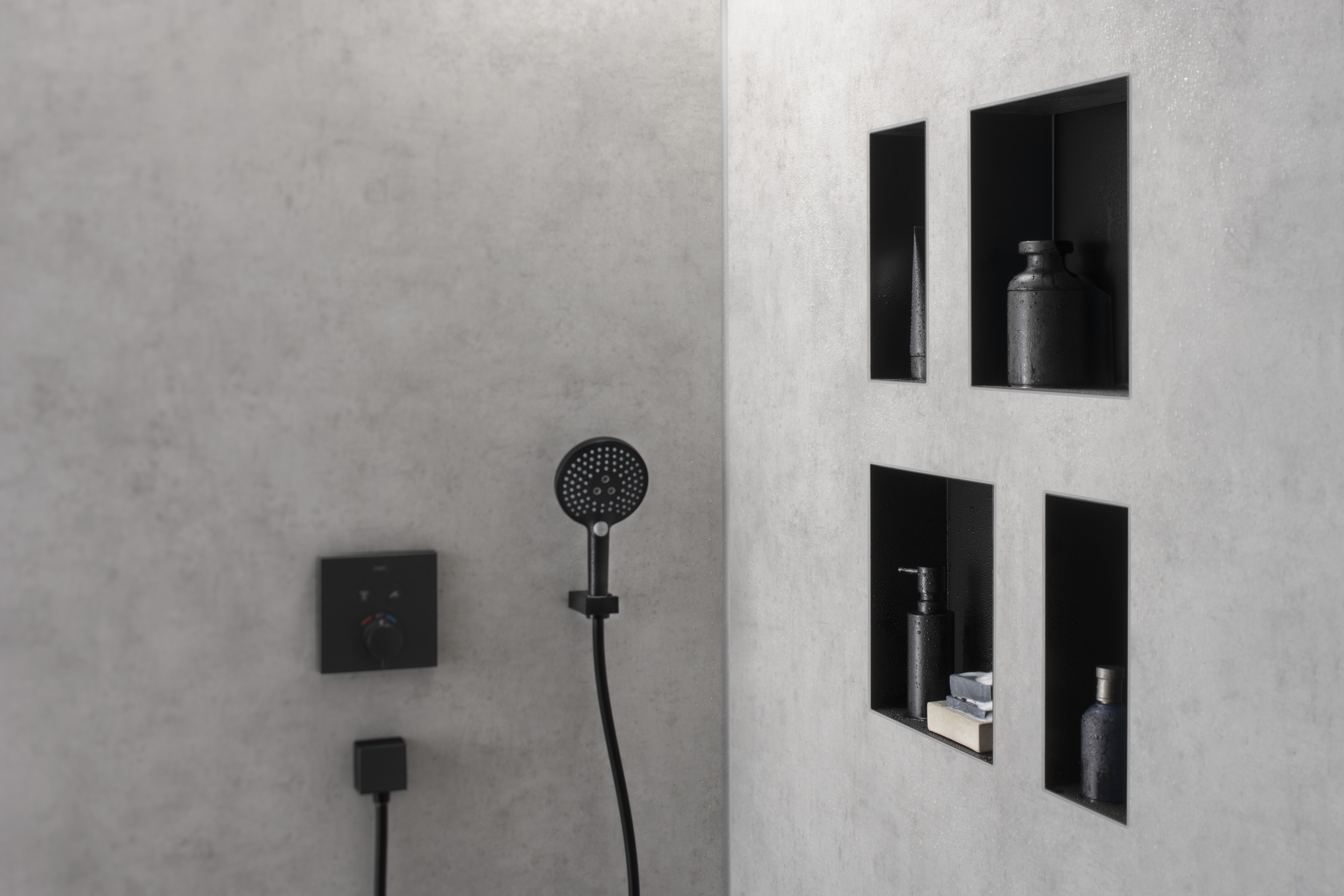 56070800 XtraStoris Minimalistic Wall безрамная ниша 300/150/100 Hansgrohe  - Вид №4