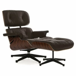 Кресло Eames Style Lounge Chair палисандр коричневое SOHO DESIGN ДИЗАЙНЕРСКИЕ, LOUNGE CHAIR 131493 Венге