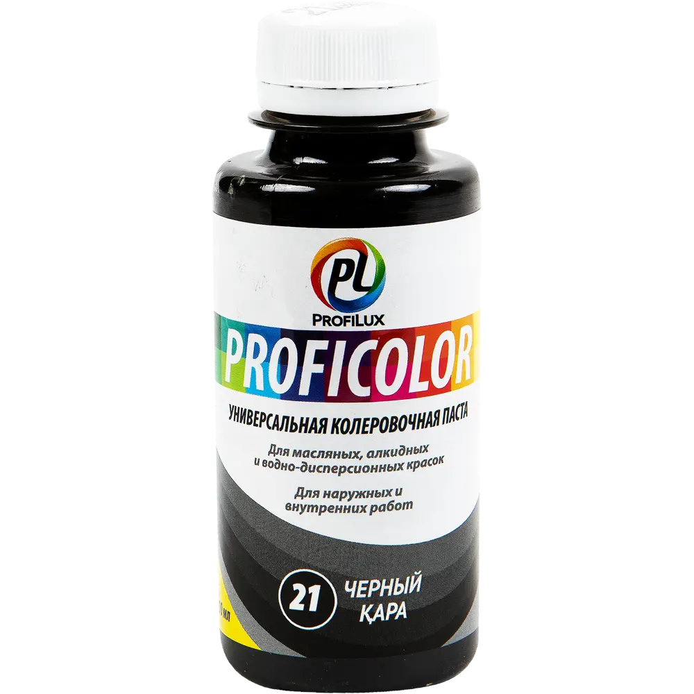 Колеровочная паста Profilux №21 100 гр цвет чёрный STLM-2197072