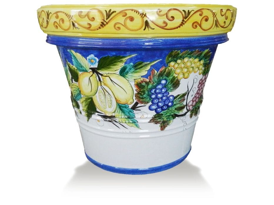 Украшенный терракотовый лимоньер Grandi Maioliche Ficola ARCH-00149800 - Вид №1