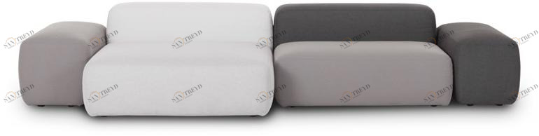 Lapalma Садовый диван из модульной ткани Plus outdoor sun-id-1505591