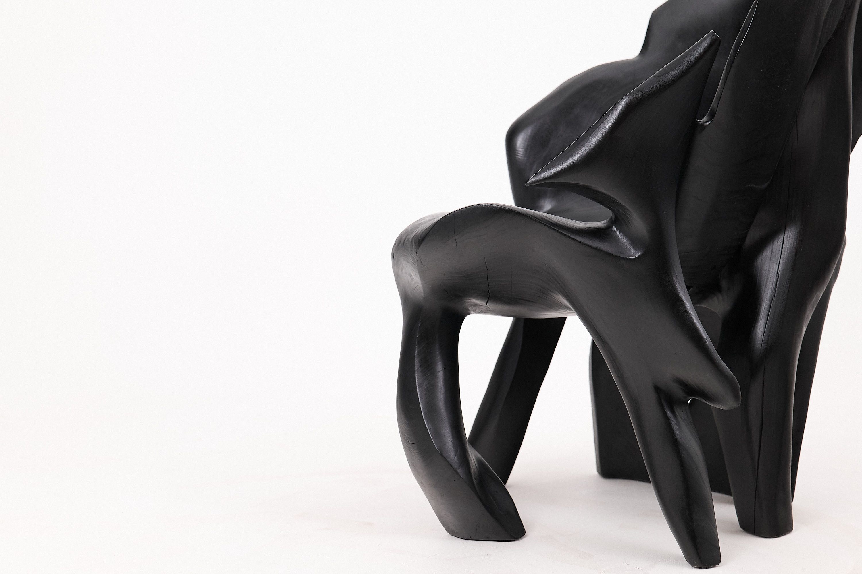 Дубовый стул Logniture SCULPTURAL ARMCHAIR ARCH-00026685 - Вид №6