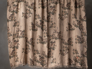 Льняной плед