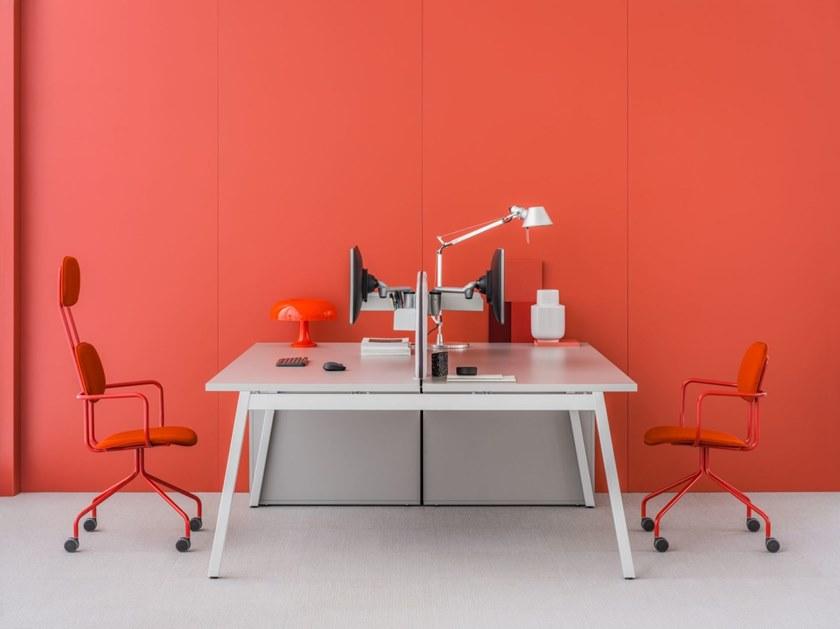 MDD Множественное рабочее место со звукопоглощающими перегородками Ogi sun-id-1369945 - Вид №4