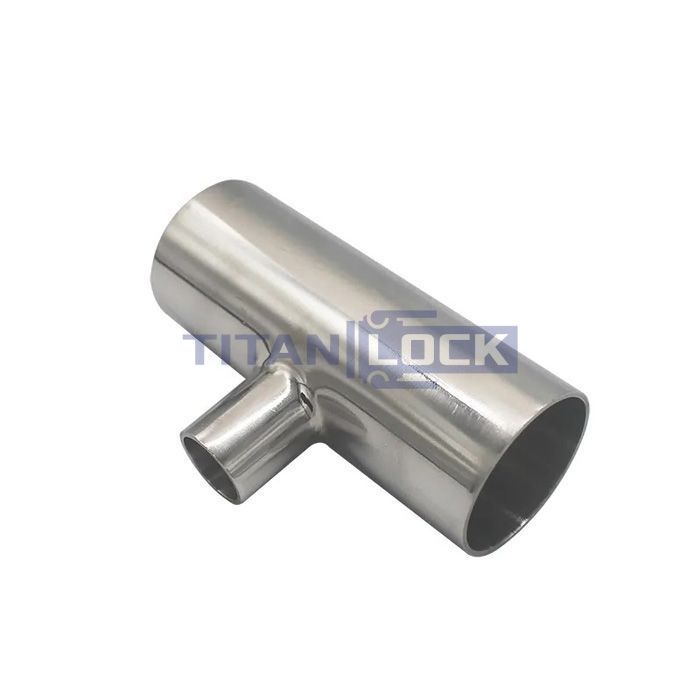 Тройник переходной под приварку DN100/DN80, нерж.316, TLTE100/80SS TITAN LOCK 