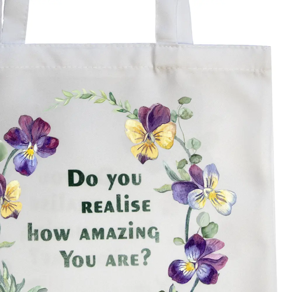 Сумка шоппер Seasons Realy amazing 40x45 см белая STLM-2017039 - Вид №1