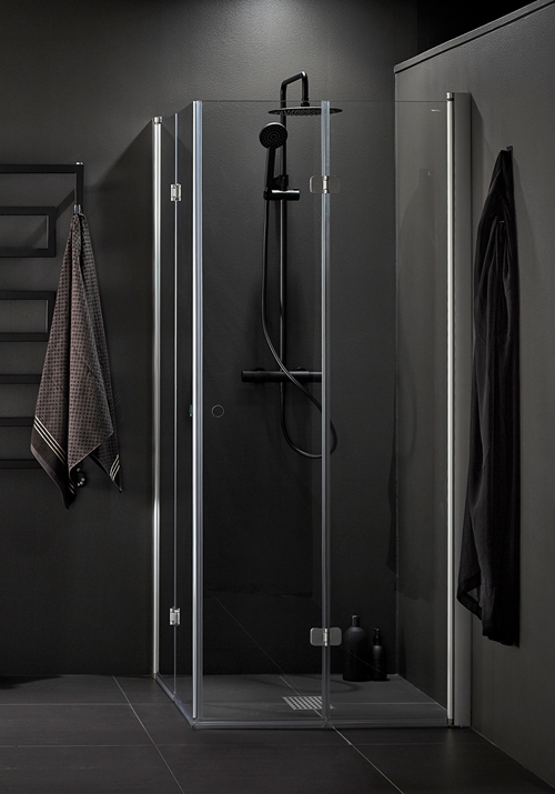 1450625 Душ Угловой Igloo Pro Vik 90X90 Прозрачное Стекло Hafa Прозрачный  - Вид №3