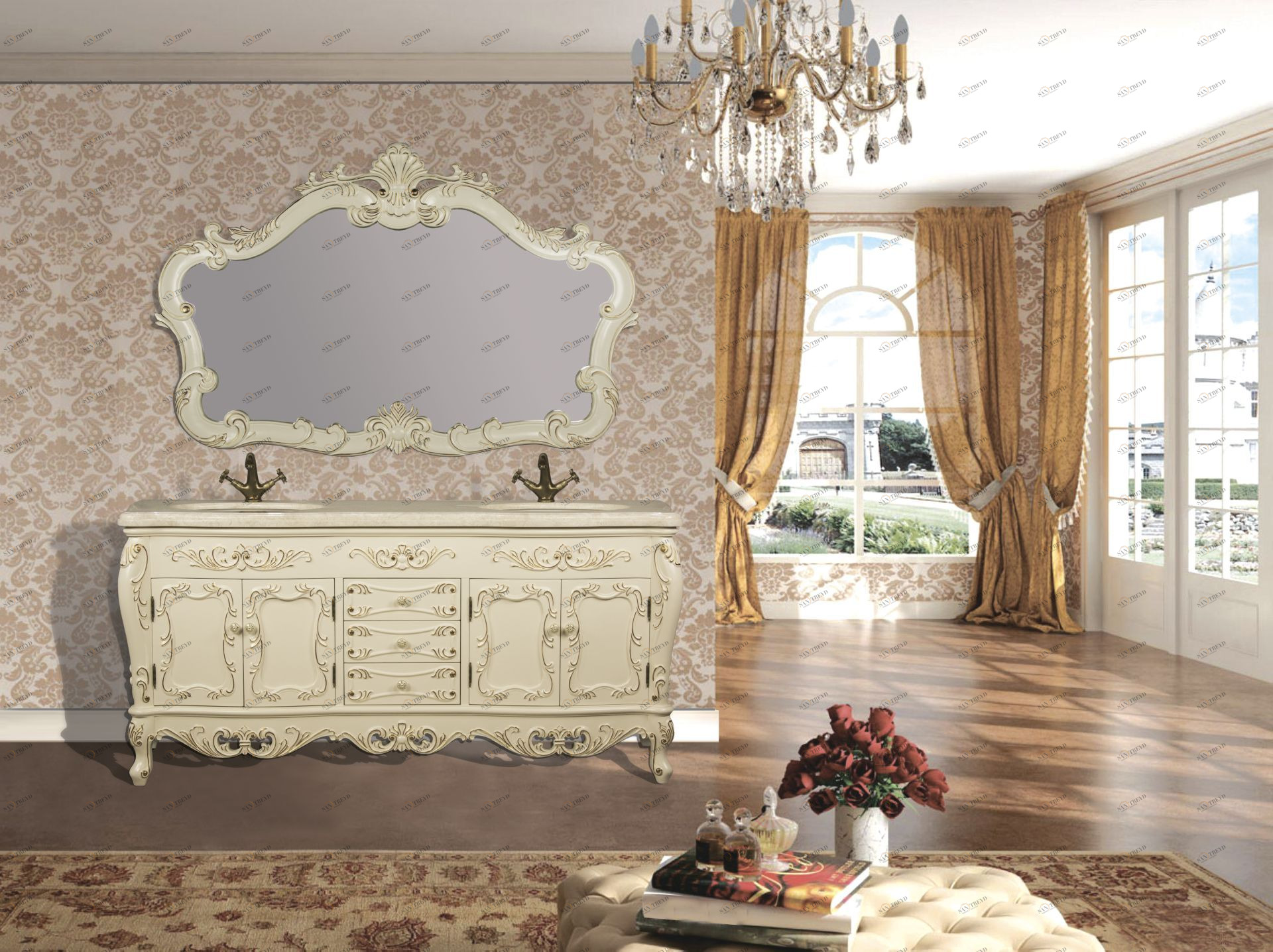 Тумба LAMBETH арт. BDF-18 Ивори Tessoro BDF18CI