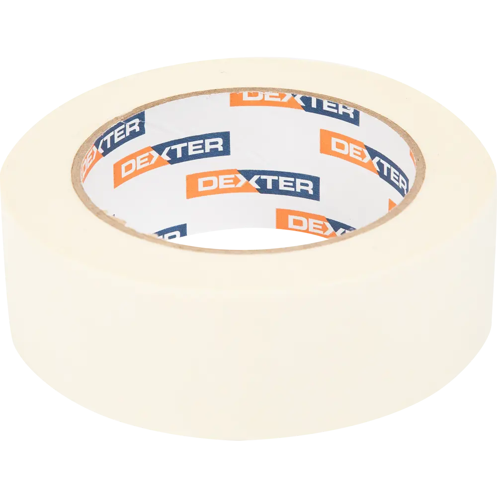 Малярная лента DEXTER 38 мм х 50 м для профессиональных отделочных работ 82664799 STLM-0033248