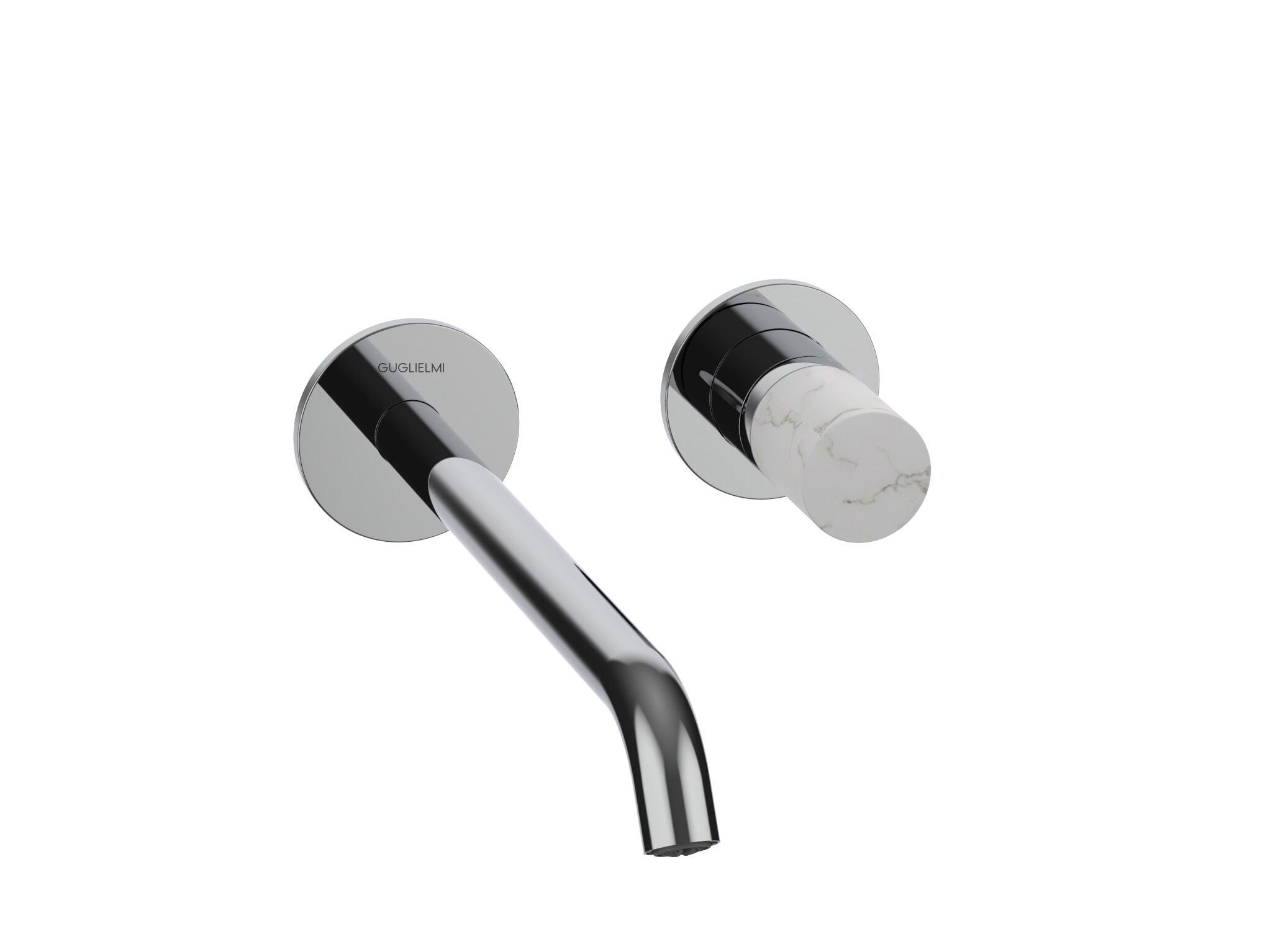 Однорычажный настенный смеситель для раковины GUGLIELMI RUBINETTERIE Sprint Color ARCH-00072369 - Вид №4