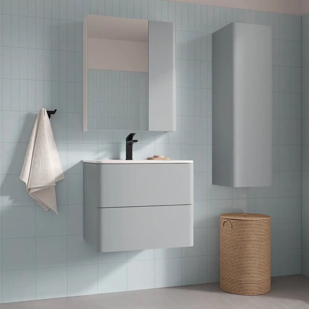 Корпус тумбы подвесной Iddis Lahta LAH60G0i95 50x58.2x43.3 см цвет серый STLM-2008771 - Вид №2