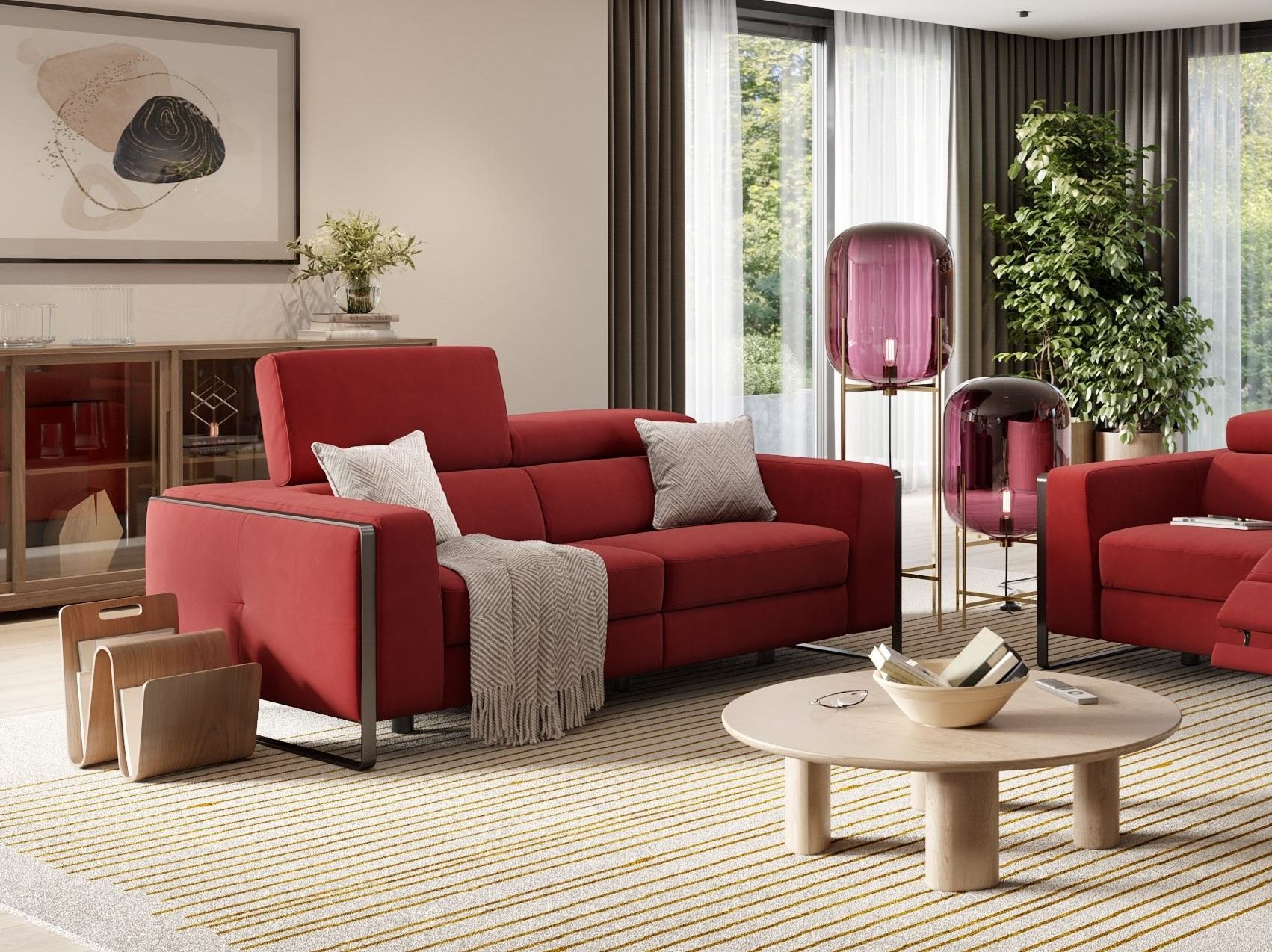 3-местный тканевый диван Sofanella Manzano ARCH-00109133 - Вид №5