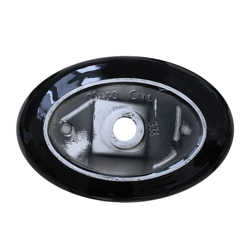 RNGSLWB02C Накладной умывальник Cut Black SANITA LUXE Ringo - Вид №9