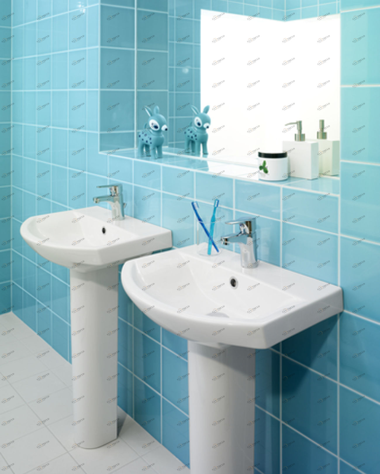 519399R1 Напольная раковина стоящая овальная Gustavsberg 