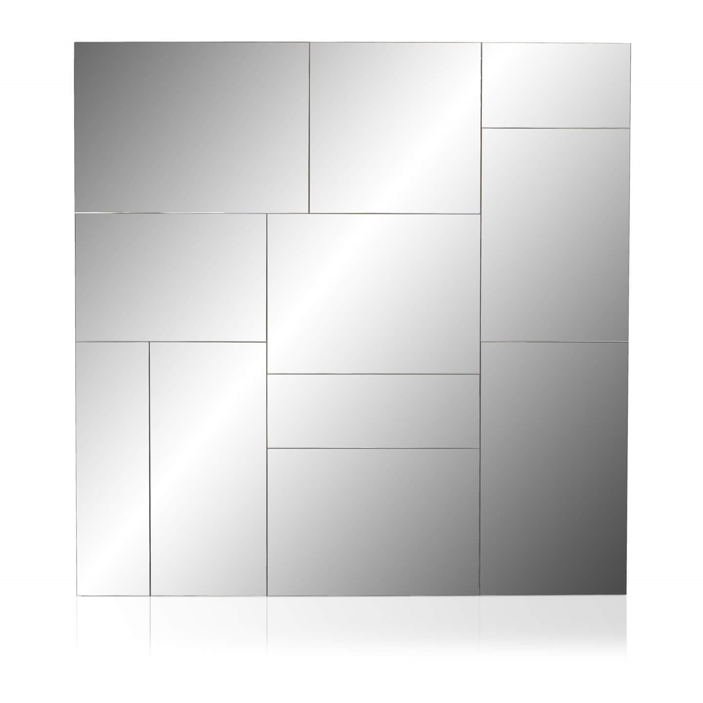 600351 ABHIKA ЗЕРКАЛО VINTAGE SQUARE H150 NATURAL 