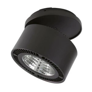 Встраиваемый спот черный 12,6 см Lightstar Forte Inca 213827 LIGHTSTAR FORTE INCA 00-3923623 Черный
